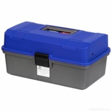 Fishing 2-tray box NISUS blue (N-FB-2-B)/ Ящик рыболова двухполочный синий NISUS
